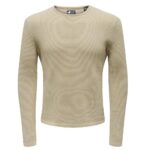 Pullover T-Shirt Full  Sleeves light grey